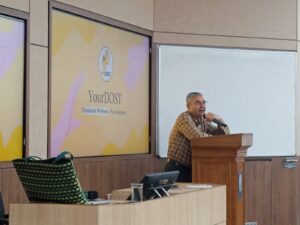 Workshop on Psychological First Aid at JUIT